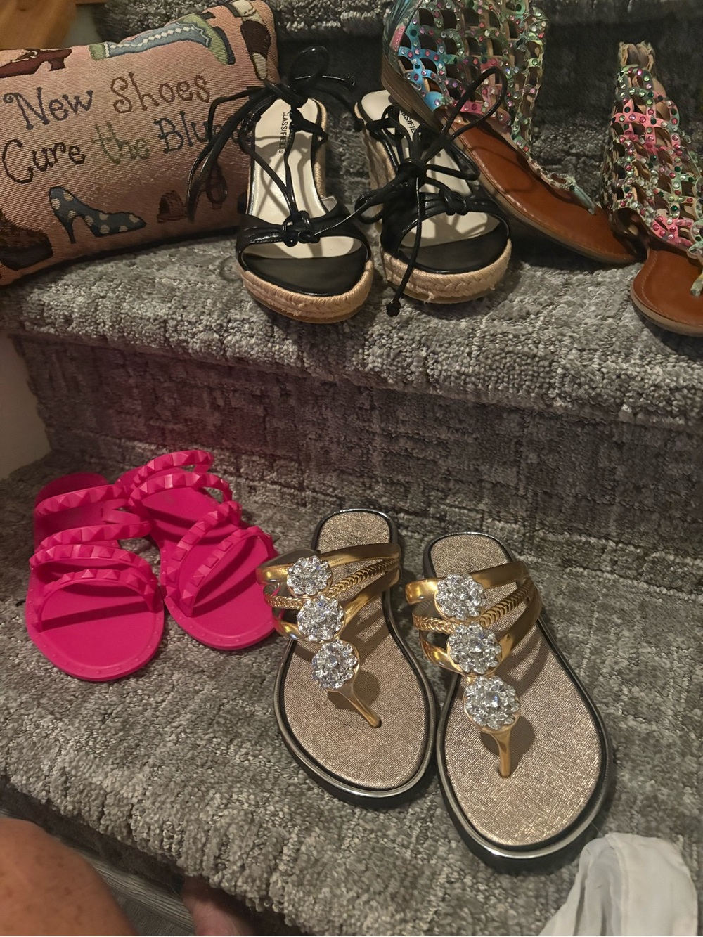 4 pairs summer Fabulousity. 7
7  1/2